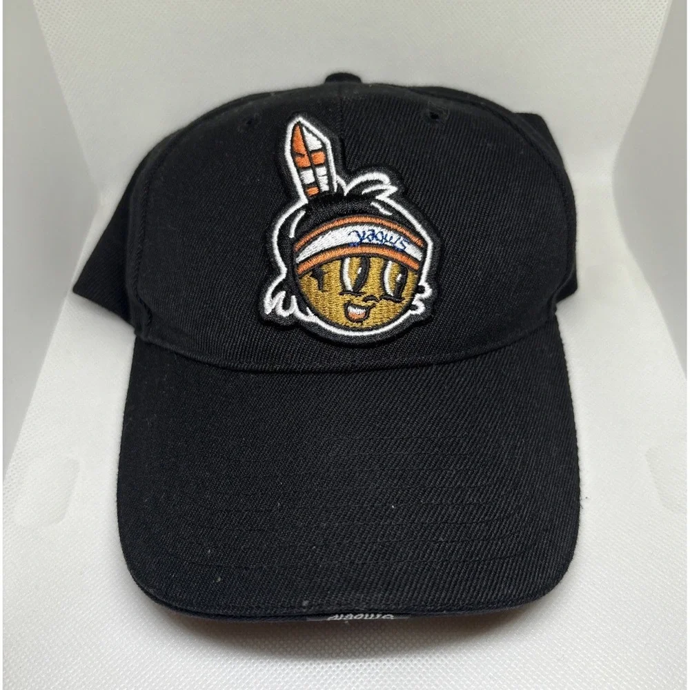 Yaquis De Obregon Adjustable Hat Black Size Youth With Autograph